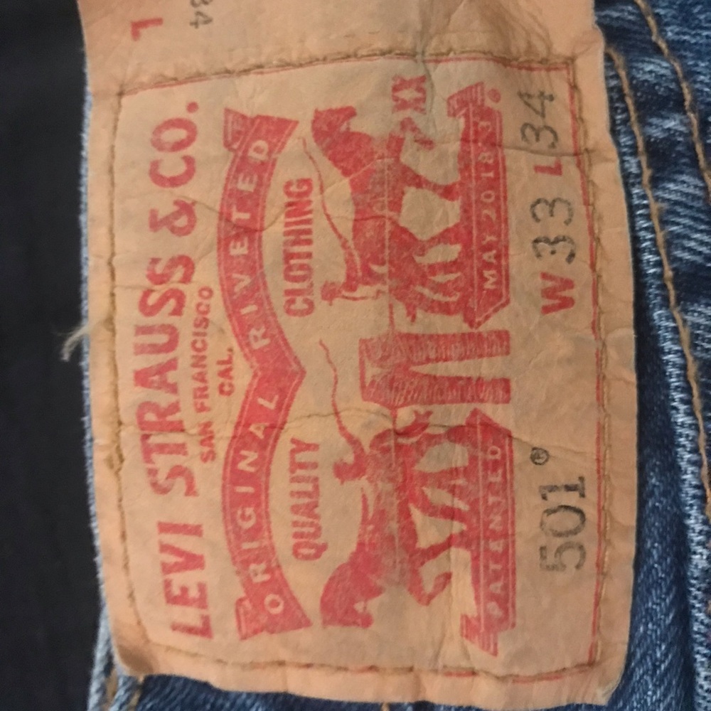 Levi‘s 501 33x34